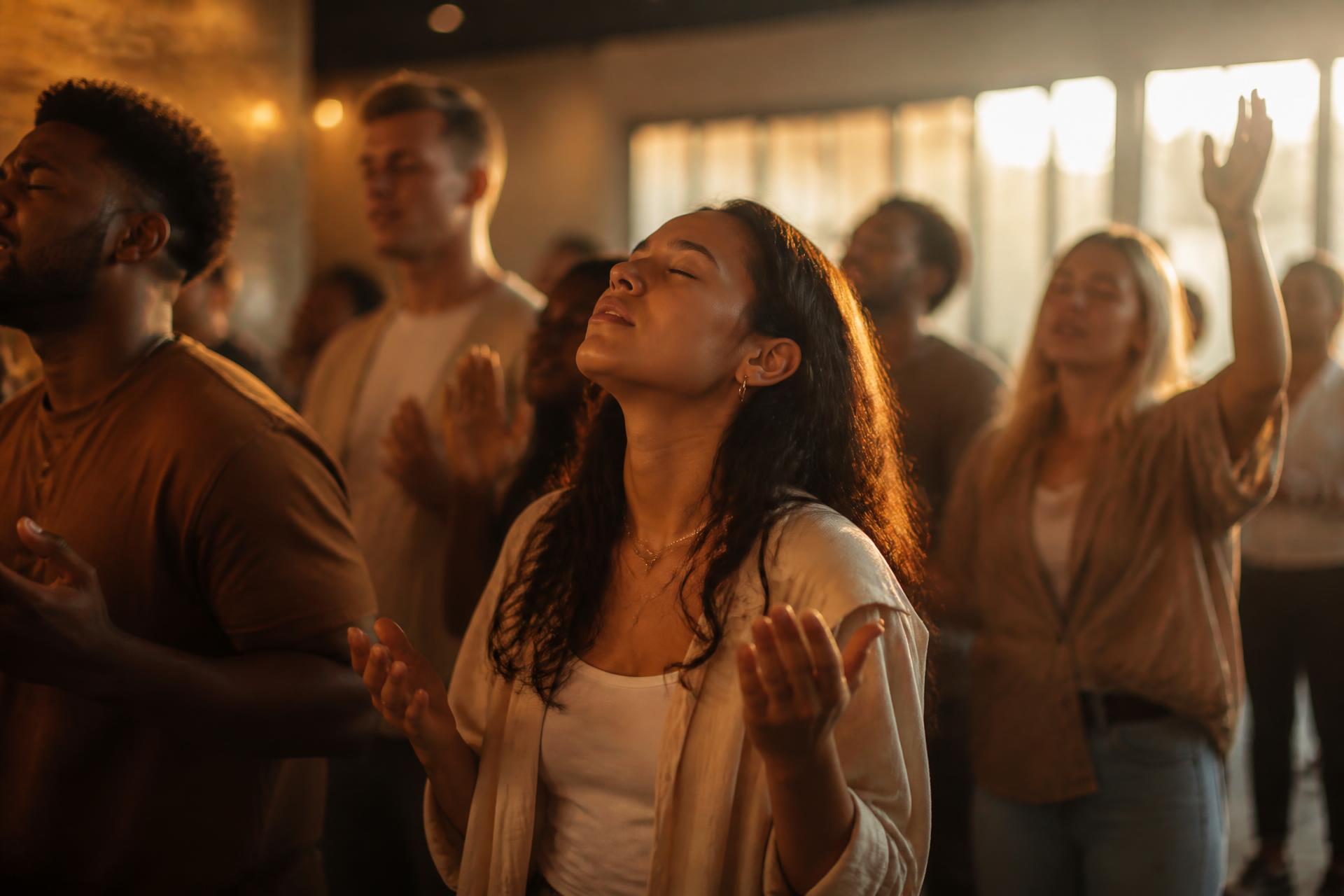 Worship gathering